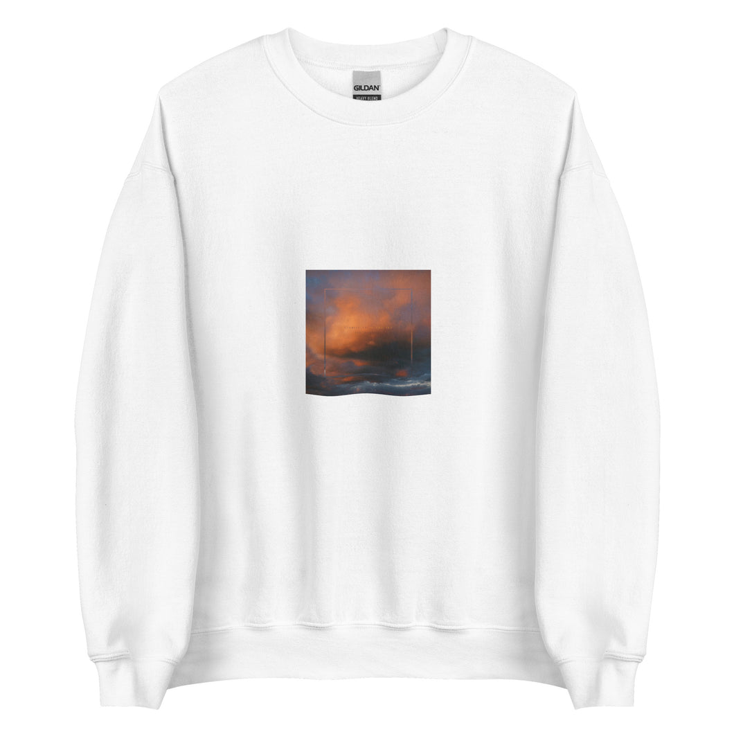 Stories from the Sky - white sweatshirt with printed album cover