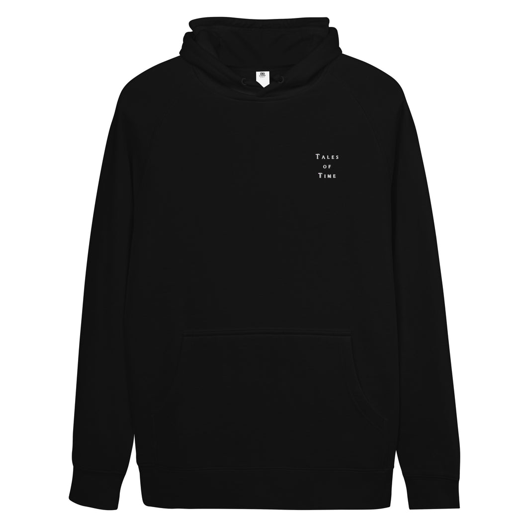 (Australia only) Tales of Time - black hoodie with embroidered white logo